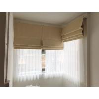 ราคา ม่านพับสั่งตัดตามขนาด ไม่รวมผ้าโปร่ง ขนาด1.8x1.6=1980- 2.3x1.6=2390- ผ้าม่านรวมรางและอุปกรณ์ครบชุดค่ะสีiq02 (18327969726)