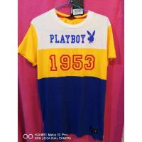 ราคา เสื้อยืด Playboy ของใหม่ป้ายห้อย ไซส์S ของแท้1000%จ (2556673104)