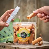 ราคา ทองม้วน ทองม้วนแป้งกล้วยน้ำว้า รสหวานน้อย win Gardens (2417402007)