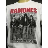 ราคา เสื้อยืดเสื้อวงนำเข้า RAMONES The Clash Sex Pistols Misfits Punk Rock Anarchy Style Vintage T-Shirt_54 (23925556051)