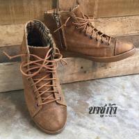 ราคา รองเท้าหนัง หุ้มข้อ /สีน้ำตาล /เบอร์ 42 (รองเท้ามือสอง) (28871700255)