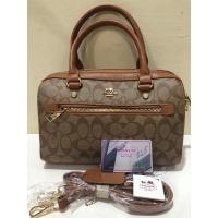 ราคา SALE❗️จาก 490฿ กระเป๋าสะพาย Coach งานเทียบออริ หนังแท้ผสม (15906074789)