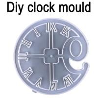 ราคา Silicone Roman Wall Clock Resin Epoxy Mold Casting Mould Home Craft Decor (25601820348)