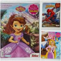 ราคา สมุดวาดภาพระบายสี สองภาษา ไทย-อังกฤษ มี 3 ปก ระบายสีเจ้าหญิงโซเฟีย ระบายสีเจ้าหญิงราพันเซล ระบายสีสไปเดอร์แมน (8814578316)