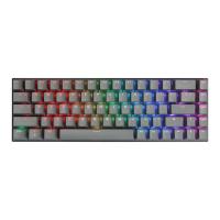ราคา Tsunami คีย์บอร์ดเกมมิ่ง Outemu MK-68 68Keys Compact Mechanical Keyboard CEMENT GRAY BLUE SWITCH (21567995721)