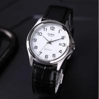 ราคา นาฬิกาCasio แท้ รุ่น MTP-1183E-7B นาฬิกาข้อมือผู้ชาย สายหนังแท้ สีดำ หน้าปัดขาว สุดหรู -ของแท้ ประกันศูนย์ CMG 1 ปีเต็ม (7895583783)