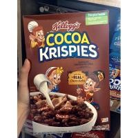 ราคา Kellogg’s Rice Krispies Cereal อาหารเช้าข้าวพองอบกรอบชอคโกแลต ขนมนำเข้าจากเมกาและยุโรป (3448649794)