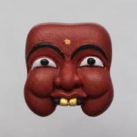 ราคา หน้าพรานบุญ ลงยาสีแดง ขนาด1.5ซม. วัดยางใหญ่ รุ่น รวยแน่นแน่น (8632263921)