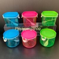 ราคา กระปุกพลาสติกใส กล่องหูล็อค โหลกลมเอนกประสงค์ VIC (24263578885)