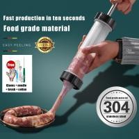 ราคา เครื่องยัดไส้กรอก ที่ยัดไส้กรอก เครื่องยัดไส้กรอกมือหมุน เครื่องทำไส้กรอก เครื่องบดเนื้อ เครื่องยัดไส้กรอกไฟฟ้า ยัดไส้กรอก เครื่องยัดไส้อั่ว เครื่องทําไส้กรอก เครื่องไส้กรอก (10204964265)