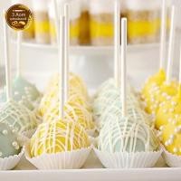 ราคา ไม้เค้กป๊อป ไม้อมยิ้ม Cakepop sticks แพ็คละ 100 แท่ง (11693218590)