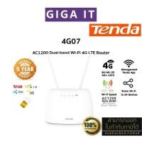 ราคา Tenda 4G07 AC1200 Wi-Fi 4G เร้าเตอร์ใส่ซิมปล่อย WI-FI รองรับซิมทุกเครือข่าย ประกันศูนย์ 5 ปี (27901130909)