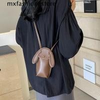 ราคา Mxfashione Rabbit Crossbody Bag, Fashion Mini Bunny Phone Bag, Casual Creative Cute Cartoon PU Leather Bag Girls (29972945368)