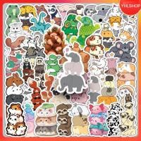 ราคา YHLพร้อมส่ง 50แบบ สติกเกอร์ การ์ตูนสัตว์ ต่อตัว เจงก้า Jenga art cartoon animal sticker (25738502709)