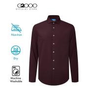 ราคา G2000 เสื้อเชิ้ตแขนยาวแบบทางการ สำหรับผู้ชาย รุ่น 2612256226 RED (26113778864)