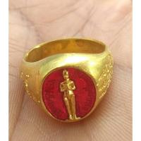 ราคา แหวนไอ้ไข่เด็กวัดเจดีย์ลงยาแดง (7146400656)