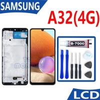 ราคา หน้าจอ LCD Display จอ+ทัช samsung galaxy A32(4G) จอพร้อมทัชสกรีน กาแลคซี่ A32(4G) สามารถเลือกซื้อพร้อมกาว (27652929735)