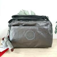 ราคา กระเป๋าแบรนด์เนมคิปลิ้งสีเทาเข้ม Kipling Bag (18901468814)