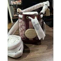 ราคา Coach กระเป๋าสะพายทรงขนมจีบ ใบเล็กน่ารักมาก ของแท้ 100% ของใหม่ป้ายห้อย (22762506631)