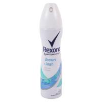 ราคา เรโซน่า ชาวเวอร์ คลีน สเปรย์ระงับกลิ่นกาย หอมสดชื่นยาวนาน 150 มล. Rexona Deodorant Spray Shower Clean 150 ml. (17244564369)