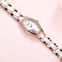 ราคา PLAYBOY นาฬิกาข้อมือสุภาพสตรีนาฬิกาแบรนด์ชั้นนำที่มีเอกลักษณ์เฉพาะวงรีเสน่ห์สายสเตนเลสสตีลสายเซรามิคหรูหรานาฬิกาควอตซ์แบบญี่ปุ่นกันน้ำนาฬิกาแบบสบาย ๆ (3061539314)