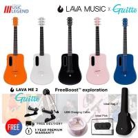 ราคา Lava ME 2 Freeboost กีตาร์โปร่งไฟฟ้า ลาวา ME2 ฟรีกระเป๋า ปิค 3 ขนาด สายชาร์จ USB จัดส่งฟรี ประกัน 1 ปี (4683199579)