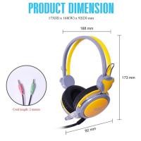 ราคา หูฟังครอบหู Headset OKER รุ่น SM-712 หัวเสียบ 3.5 มม (25677385737)