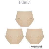 ราคา Sabina กางเกงชั้นใน (Set 3 ชิ้น) Seamless Fit Seamless Series กางเกงในทรงเอวสูง รหัส NUZ23032C3 - สีเนื้อเข้ม (27401748362)
