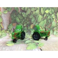 ราคา Disney Cars - รถ Tractors สีเขียวเข้มนำ้ตาล ขนาดยาว5cmสูง5cm (8912203703)