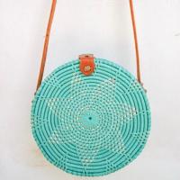 ราคา กระเป๋าหวาย - กระเป๋าหวาย Balinese - เส้นผ่านศูนย์กลาง 20 ซม (8529280795)