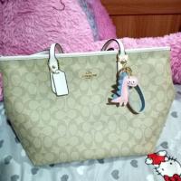 ราคา Coach tote zip (436477426)