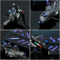 ราคา RTAMO ปั้มเบรค Brembo RCS Corsa Corta 14-19 Italy Brembo Red Logo สลักปั๊มเบรกและเม็ดปรับ ชุดน็อตปั๊มไทเทเนียมของแท้ (9713162078)