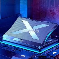 ราคา Gaming PC แล็ปท็อป Cooler USB Mute แล็ปท็อป Cooling Pad สนับสนุนขาตั้งโน้ตบุ๊คพร้อมพัดลมหกตัวสำหรับ (24029494139)