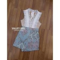 ราคา SALE มือ1 ป้าย Valley Girl ผ้าทอ (18602412857)