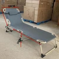 ราคา เก้าอี้เตียงพับได้ เตียงนอนพับได้ เตียงสนาม เก้าอี้นอนปรับระดับได้ เตียงอเนกประสงค์นั่งเอนกายปร floding bed (22048073525)