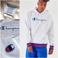 ราคา Champion REVERSE WEAVE YARN DYE RIB TRIM HOODIE (22171370503)