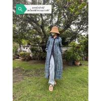 ราคา เดรสใยกัญชงลายเขียนเทียนโบราณ (10553849883)