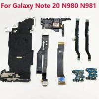 ราคา WIFI สัญญาณเสาอากาศชาร์จพอร์ต Dock 5G mmwave NFC COIL Micro Connector LCD สายหลักสำหรับ Samsung Galaxy Note 20 N980F N981 (26514588099)