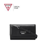 ราคา GUESS กระเป๋าสะพายข้าง รุ่น VY872978 MCCLAIN MINI CROSSBODY FLAP สีดำ (25354490527)