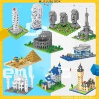 ราคา ของเล่นบล็อกตัวต่อเลโก้ รูปหอไอเฟล ทัชมาฮาล เมอลิอนพาร์ค พีระมิด บิ๊กเบน หอไอเฟล ขนาดใหญ่ แบบนาโน ข (27407289439)