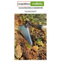 ราคา จอบขุดดิน จอบสามเหลี่ยม จอบเหล็กแมงกานีส ถางหญ้า ขุดดิน ดายหญ้า พรวนดิน ใช้กำจัดวัชพืช คลายดินปลูกผักและอื่นๆ (20295805775)