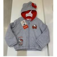 ราคา Sanrio เสื้อกันหนาวมี Hello Kitty สีเทา ผ้าใส่สบาย ❤️ Size 95,100 (7633254208)