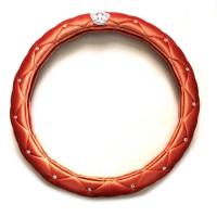 ราคา DAD หุ้มพวงมาลัยหนังบุกำมะหยี่สีน้ำตาลส้ม #45 (520676290)