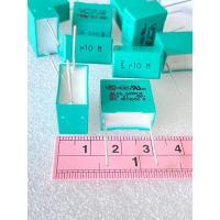 ราคา (แพ็ค1ตัว) C 0.1UF 480VAC C0.1UF 104PF 100nF คาปาซิเตอร์ ยี่ห้อKEMET อิตาลี สีเขียวขาห่าง15มิล (20242407220)