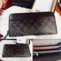 ราคา Coachกระเป๋าตังใบยาวงานสวยหรูอุปกรณ์FullSet (10958319872)