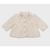 ราคา [Vnxk ของแท้] เสื้อแจ็คเก็ตเด็กคอปกดอกบัวแท้ made in Korea สําหรับเด็กทารกผู้หญิง surplus Lou.lla ของแท้ (23665031492)