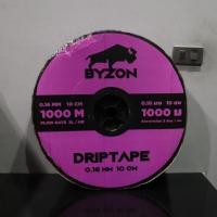 ราคา เทปน้ำหยด BYZON ความหนา 0.16 มม. ระยะห่างรู 10 ซม.(1 รู) ยาว 1000 เมตร สายน้ำหยด1000เมตร สายเทปน้ำหยด ประกัน 7 วัน!! (27322927616)