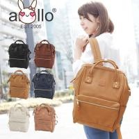 ราคา (พร้อมส่ง) กระเป๋าหนังสะพายหลัง anello (81325333)