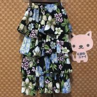 ราคา กระโปรงลายดอก sizeS,M (1613453278)