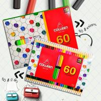 ราคา [♥สินค้าพร้อมส่ง♥]ดินสอสีไม้คอลลีน COLLEEN รุ่น 775-รุ่น 787 60 สี (21868001042)